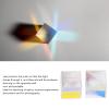 Gavigain Optical Crystal Photography Prism Set Mini Fantastic Refraction Smoothing for Physics Teaching, Rainbow Maker for Refracted Light Spectrum, Optical Triangular Prism Props view 2
