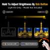 BrickSoul Upgrade Light Kit for 21064 Paris  City of Love Building Set | with ON/Off & Dimmer Switch & Hidden Cable Tech | Easy Install Lighting Set (21064 Set NOT Included) view 3