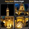 BrickSoul Upgrade Light Kit for 21064 Paris  City of Love Building Set | with ON/Off & Dimmer Switch & Hidden Cable Tech | Easy Install Lighting Set (21064 Set NOT Included) view 4