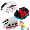 3D Infinity Track, Replacement Magnetic Electric Train Cars for klick Rail, Rechargeable 3D Infinity Track Train Head for Flexible Race Tracks,Cannot Operate Alone, Tracks & Cable Not Included view 1