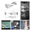 Diecast 1 72 for British Sea Harrier FRS MKI Fighter Simulation Alloy Aircraft Model Adult Collection Static Gift Toy Hobby Playgame Kit view 2