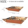 Microfiber Leather Dice Trays Folding for RPG DND Table Games, Dice Holder Storage Box Portable Folding Rolling Dice Tray Snowman, 20.5x20.5cm view 4
