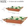 Microfiber Leather Dice Trays Folding for RPG DND Table Games, Dice Holder Storage Box Portable Folding Rolling Dice Tray St. Patrick's Hat, 16x16cm view 4