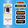 Arcade Classics Pac Man Jr Series Free Standing Machine, 3 Games, 8" Liquid Crystal Screen - Arcade Game for Basements, Garages, or Game Rooms view 2