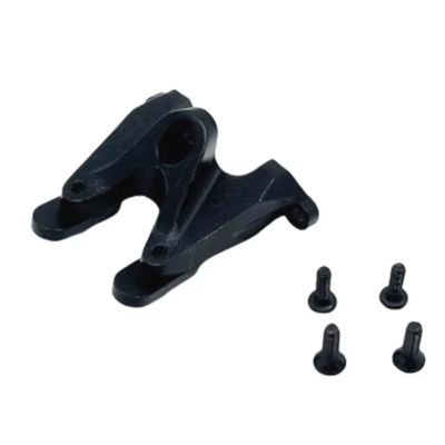 For WLtoys 244016 LOS Micro-B 1/24 Metal Upgrade Remote Control Car Tail Fin Fixing Components Model Accessory Assemble Rc Models Accessories(Black)