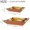 Microfiber Leather Dice Trays Folding for RPG DND Table Games, Dice Holder Storage Box Portable Folding Rolling Dice Tray Cartoon Sheep Yellow, 16x16cm view 4