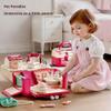 Pet House Playset, Magnetic Interactive Toys with Lights & Sounds for Toddlers Ages 3+, 17PCS Pet Care Role Play Set with Portable Handle - Educational Gifts for Kids Boys Girls view 4