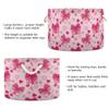 Takiito Bow Box Storage Basket for Organizing, Fabric Collapsible Basket with Cotton Rope Handle for Bathroom Laundry Nursery view 3