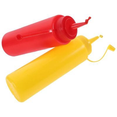 Didiseaon 2pcs Wear-Resistant Prank Toys Interactive Fake Mustard Funny Fake Ketchup Home Supply