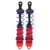 2Pcs Aluminum Alloy Shocks Absorber, High Efficiency Shock Absorption Dampers Suspension, Strong and Durable RC Shocks Absorber for 1/8 Remote Control Car, Upgrade Replacement Acce (Red) view 1