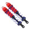 2Pcs Aluminum Alloy Shocks Absorber, High Efficiency Shock Absorption Dampers Suspension, Strong and Durable RC Shocks Absorber for 1/8 Remote Control Car, Upgrade Replacement Acce (Red) view 2