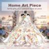AIDUWANFU Romantic Wedding Dress Building Block Set for Adults, Creative Ballgown Dress Model for Couple Women & Men-Gift for Mothers Day,Family and Holiday Decoration, Fidget Blox (White) view 3