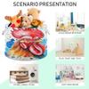 Takiito Rooster Storage Basket for Organizing, Fabric Collapsible Basket with Cotton Rope Handle for Bathroom Laundry Nursery view 4