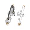 Aluminum Alloy Sturdy RC AXLE Assembly Perfect for AXIAL SCX24 AXI90081 AXI00001 AXI00002 1/24 RC CAR (Silver) view 3