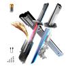 Spark Effect Sword, Auto-Eject Blade with Led Mist/Fog & Motion Sound Fx, USB-C Rechargeable, Replaceable Flint Sparks, Cosplay, Rave, Prop & Collectible (Short17.7in) view 1