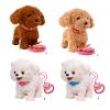 Oxxggkao Pet Robot Plush Electric Toy Dog That Walks Barks and Talks for with Interactive Features for Education Talking Pet Toy view 4