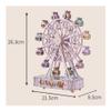 Colorful Rotating Ferris Wheel Music Box Kit - KT Dreamland Theme, Valentine's Birthday Gift to Build Gift for Girlfriend view 3