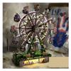 Colorful Rotating Ferris Wheel Music Box Kit - KT Dreamland Theme, Valentine's Birthday Gift to Build Gift for Girlfriend view 4