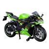 Collection 1/12 for for Ninja ZX-6R Alloy Motorbike Diecast Model Simulation Toys Gifts Collect(Green) view 1