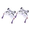 Beaupretty 2pcs Masquerade Masks for Women Half Face Cosplay Animal Masks Decorative for Dress-up and Masquerade Ball view 1