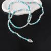AZHOUQIBD Spiral snake necklace view 2