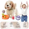 AIZHIYI Realistic Stuffed Animal Dog with Remote Control Leash, Interactive Electronic Pet Plush Toy Puppy Shake Tail-Wagging Stuffed Dog, Birthday Gift for Kids Girls Boys Aged 3-8 Year view 4