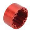 Aluminium Alloy Diff Set Spiral Front Rear Replacement for ARRMA 1/7 1/8 Remote Controll Vehicle Parts (Red) view 2