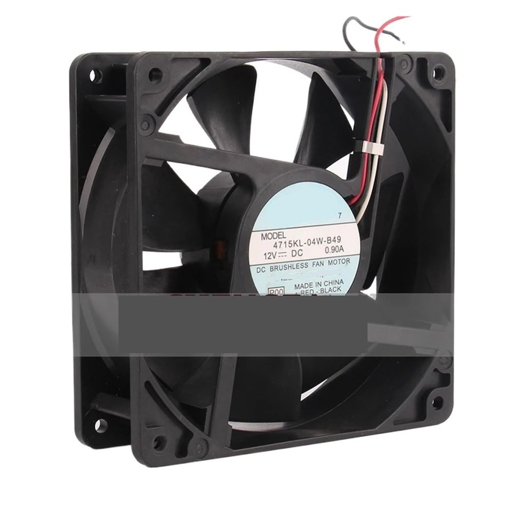 4715KL-04W-B49 DC12V 0.90A 10.8W 120x120x38mm 12CM 12038 Cooling Fan