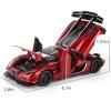 1/32 ONE Diecast Toy Car - Fun Pull-Back Vehicle with Lights & Sounds, Great Gift for Boys and Grils Red view 2
