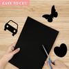 300 Sheets Arts Craft Paper for Drawing 18 x 24 Black Construction Paper for Art Project Supplies, Standard Weight view 4