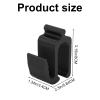 4pcs Multipurpose Side Hooks for Wonderfold Wagon W4, Upgraded Multifunctional Stroller Bag Hooks Clip Replacement Parts Travel Organizer Space-Saving Accessory Accessories for Groceries Diaper Bags view 2
