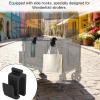 4pcs Multipurpose Side Hooks for Wonderfold Wagon W4, Upgraded Multifunctional Stroller Bag Hooks Clip Replacement Parts Travel Organizer Space-Saving Accessory Accessories for Groceries Diaper Bags view 3