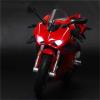 Collection Alloy Diecast Motorcycle Model Sound Light Off Road Collection Decoration Gift 1:9 for Ducatis Panigale V4S view 3