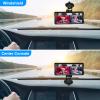 CIOURSTO Dual Baby Car Camera for 2 Kids, 6.86 Inch IPS AHD 1080P Split Screen Monitor with 360 Rotatable IR Night Vision Camera and 150 Wide Viewing Angle for Rear Facing Seat view 3