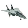 Flying Airplane Model Diecast 1/100 Scale USAF F-14B F14B F14 VF-103 Wings Change Able Aircraft Alloy Model Collection Toy Aviation Airbus view 4