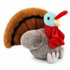 8.6 Inch Plush Turkey Stuffed Animal - Thanksgiving Stuffed Animals for Kids, Baby, Adult Collectors | Fall Harvest Party Decor | Ultra-Soft Turkey Plush Toy Gift (Brown) view 1