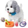 AIZHIYI Realistic Stuffed Animal Dog with Remote Control Leash, Interactive Electronic Pet Plush Toy Puppy Shake Tail-Wagging Stuffed Dog, Birthday Gift for Kids Girls Boys Aged 3-8 Year view 1