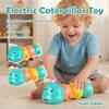 Caterpillar Crawling Toy,Interactive Tummy Time Toy,Light Up Musical Crawling Toys with Music and Light,Moving Caterpillar Toys,Moving CrawlingToy for Early Learning and Play view 2