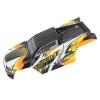 1/16 RC Car Body Shell for SCY 16101PRO, PVC Orange Replacement Cover, Direct Fit Spare Parts with Stylish Details, Durable Impact Shell for SCY 1/16 RC Cars view 4