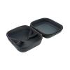 JunZheHub EVA Hard Carrying Case Hardshell Shockproof Professional Versatile Black Storage Case view 1
