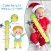 Baby Sensory Toy 0-12 Month with Mirror Crinkle Rattle, Infant Stuffed Plush Caterpillar Toy, Birthday Holiday Present for Newborn Boy Girl 0/3/4/6/7/8/9/12/18 Months Kids Toddler (Green Caterpillar) view 3