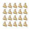 Reliable Brass Galvanized Alloy Grease Oil Cup Oiler Spring Flip Cap 20pcs view 3