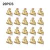 Reliable Brass Galvanized Alloy Grease Oil Cup Oiler Spring Flip Cap 20pcs view 4