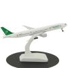 Flying Airplane Model Airplane Model Toys Air Turkmenistan Airlines B777 Aircraft Diecast Alloy Plane with Landing Gears Aviation Airbus view 3