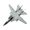 Flying Airplane Model 1/100 Scale Military Model Toys F14 Tomcat F-14A VF-31 Fighter USAF Diecast Metal Plane Toy Aviation Airbus view 4