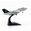 Flying Airplane Model Diecast 1/100 Scale USAF F-14A F14A F14 VF-103 Fixed Wings Aircraft Alloy Model Collection Toy Aviation Airbus view 3