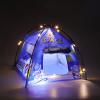 1:12 Miniature Tent, with Includes Mni Light Feature, 17x17x16cm, 1:12 Scale Camping Tent, Realistic Doll Shelter, Fun and Detailed Construction, for Boys, Girls, Home view 4