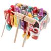 HEANUJJ Wooden Whacking Game with Mallet for Preschool Motor Skill Development Educational Pounding Plaything s Birthday Interactive Activity Set view 1