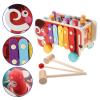 HEANUJJ Wooden Whacking Game with Mallet for Preschool Motor Skill Development Educational Pounding Plaything s Birthday Interactive Activity Set view 4
