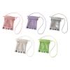 Whoasyst Crossbody Drawstring Bag for Cotton Doll Storage Compact PU Pouches Functional Organizers Crossbody Drawstring Pouc view 4